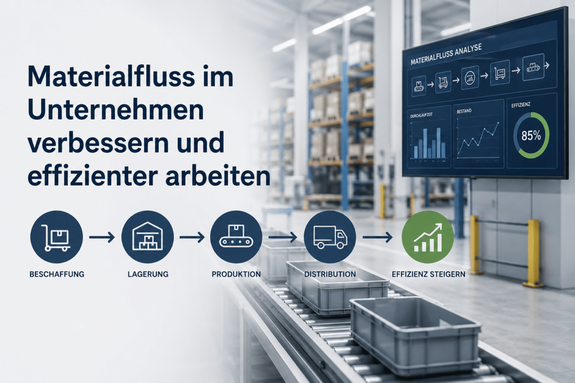 Materialfluss im Unternehmen verbessern